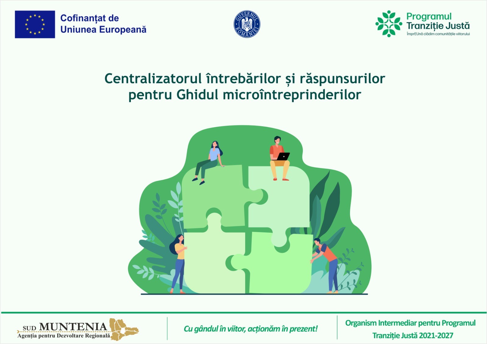 Centralizatorul întrebărilor și răspunsurilor pentru Ghidul „Sprijin pentru microîntreprinderi în Prahova”